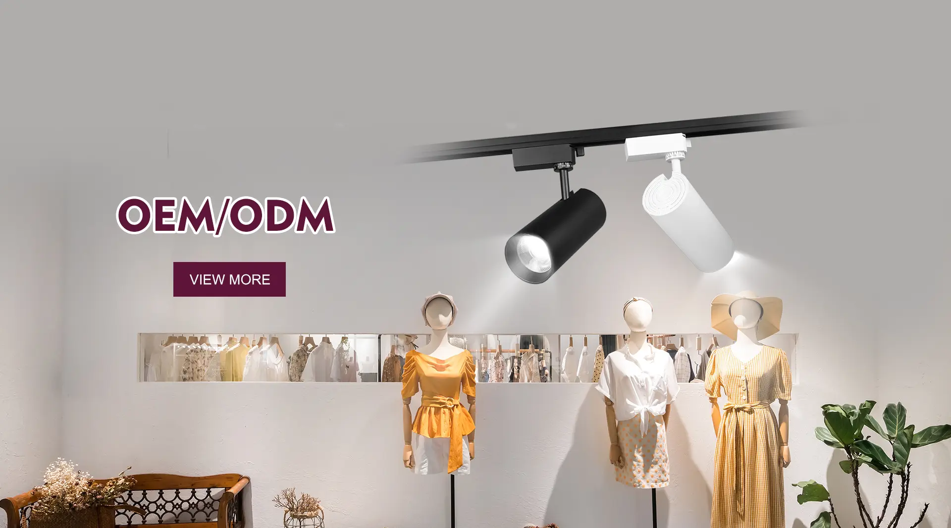 Fresnel Lens Track Spotlight ผู้ผลิต